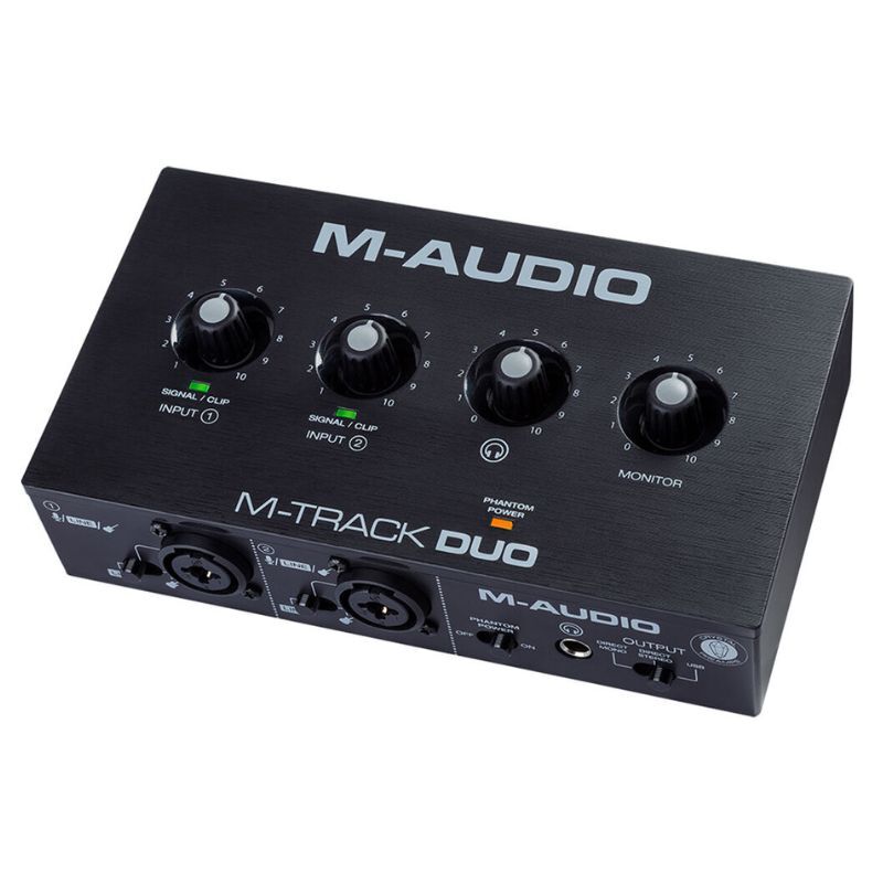 M-Audio M-Track Duo USB Audio Interface