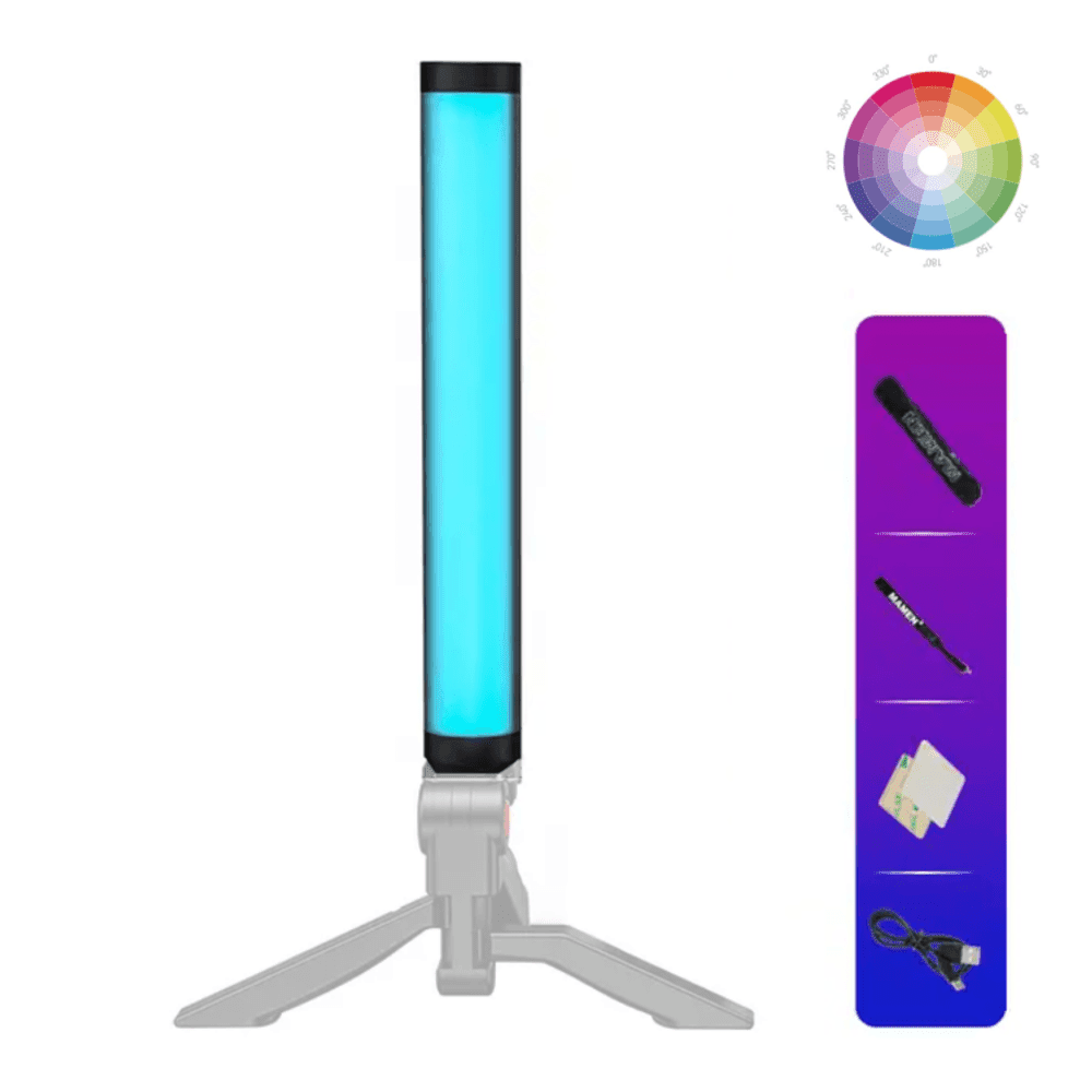 Mamen B02-RGB Handheld light RGB Stick for Content Creators