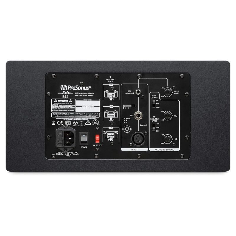 PreSonus Eris E44 Dual 4.5-inch Powered Studio Monitors-muxsound