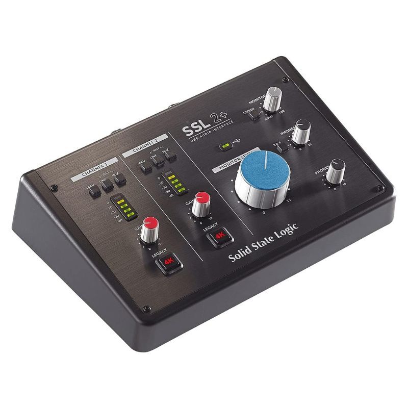 SSL SSL2+ 2-In/4-Out USB-C Audio Interface