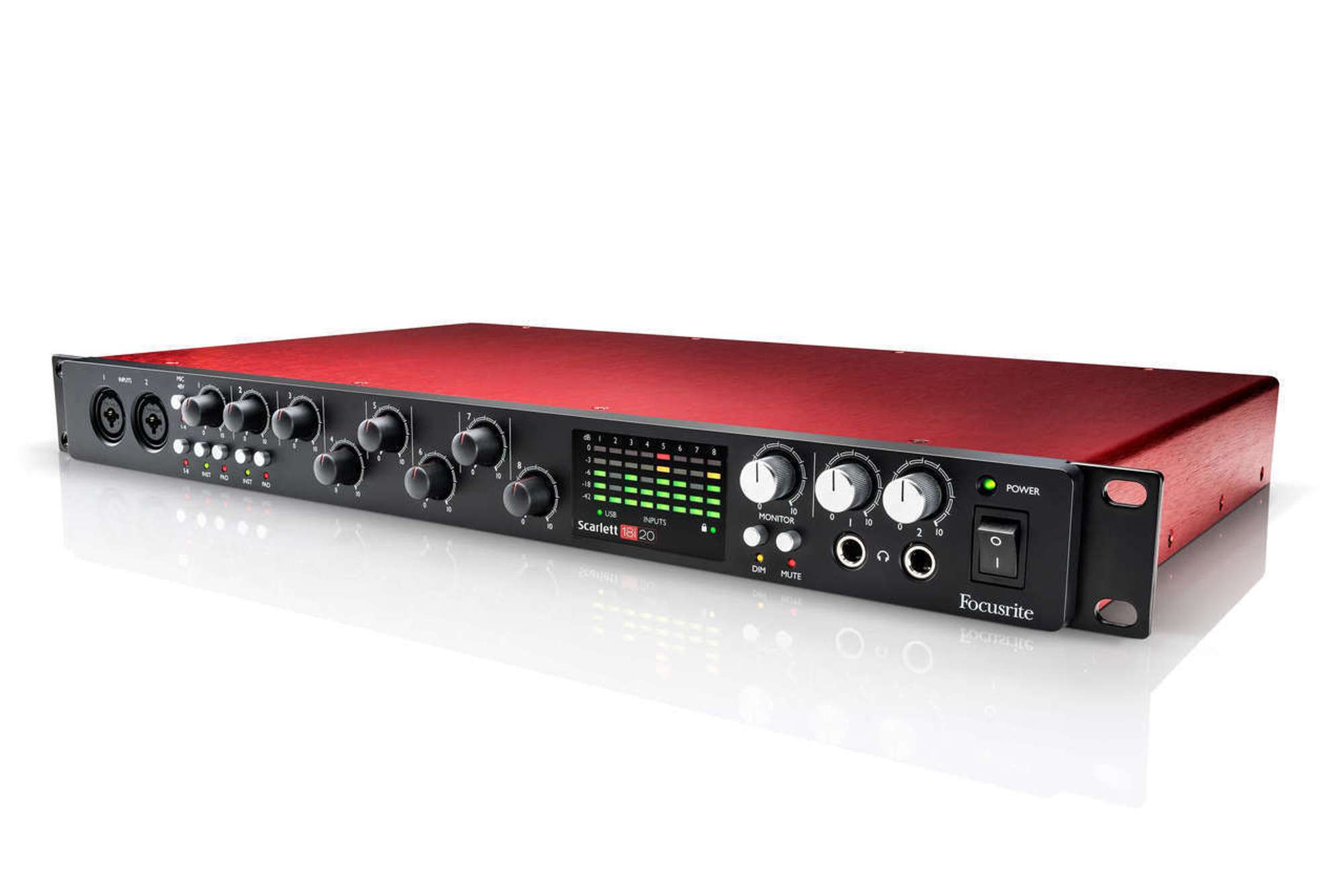 Focusrite Scarlett 18i20 18×20 USB Audio Interface 3rd Generation -